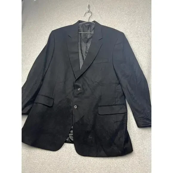 Jos A Bank 100% Cashmere Blazer Jacket Mens 46L Gordon Classic Formal